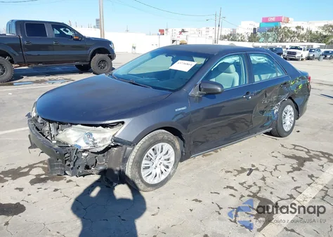 2012 Toyota Camry Hybrid Le from USA, damaged, VIN 4T1BD1FK4CU057631